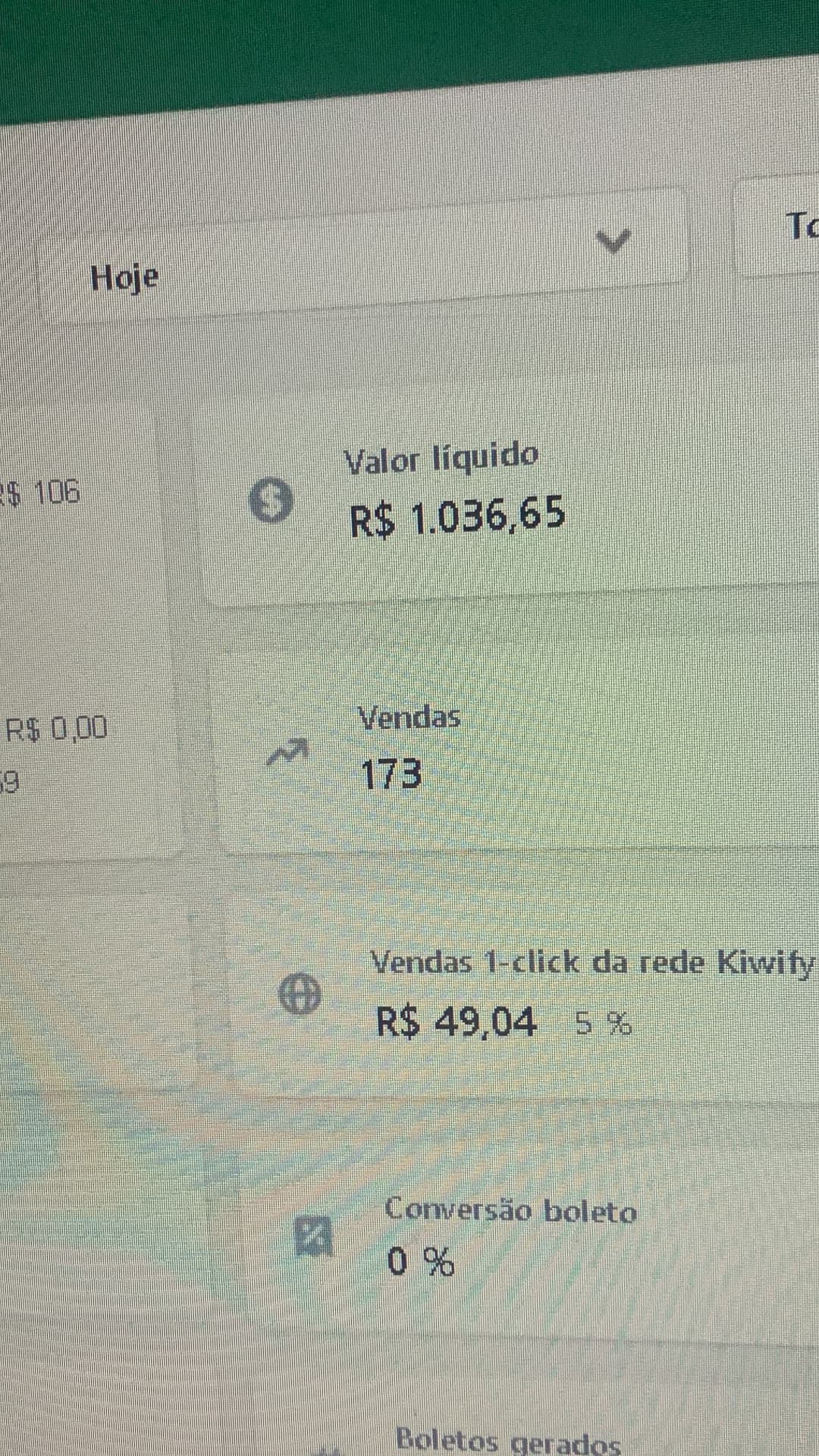 Notificações de comissões aprovadas no Pix